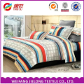 polyester fabric flowers printed disperse bedsheet in bedding set